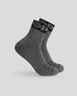 3 Pack - Band Quarter - Grey/White/Black