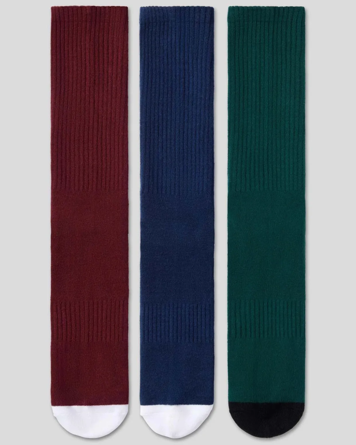 3 Pack - Logo Crew - Dark Tones
