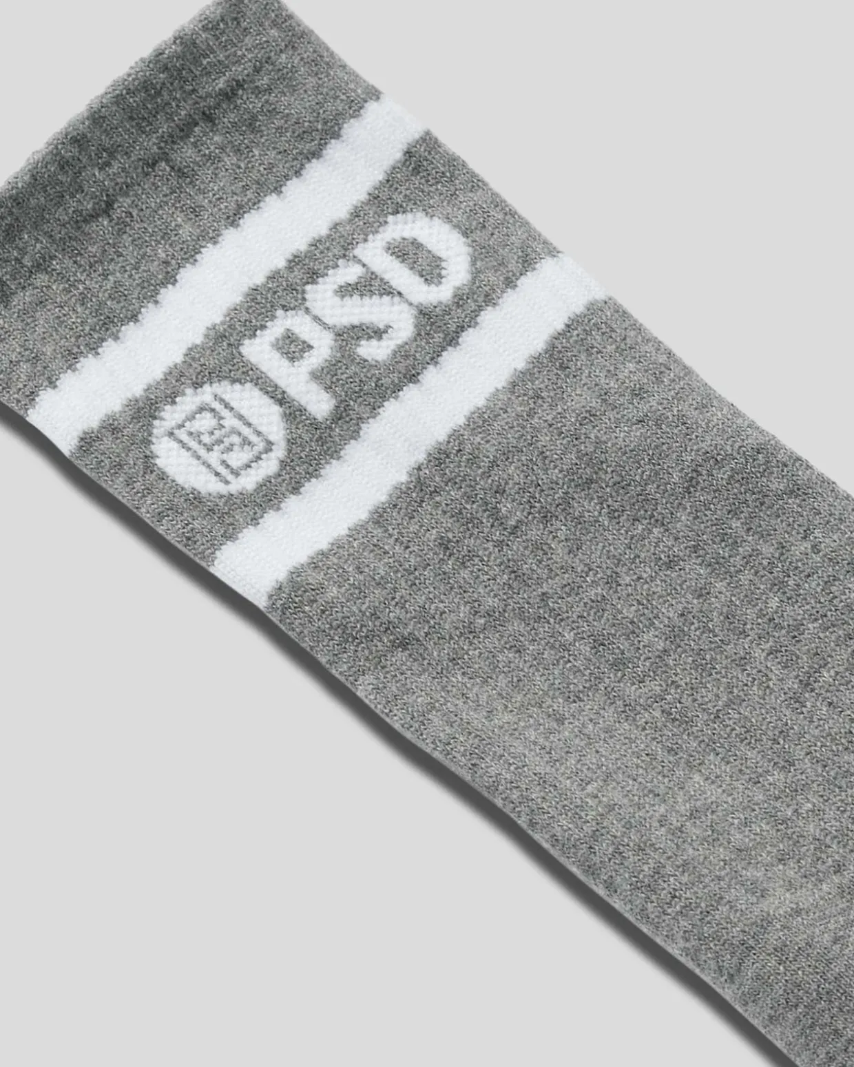3 Pack - Logo Stripe Crew - Gray