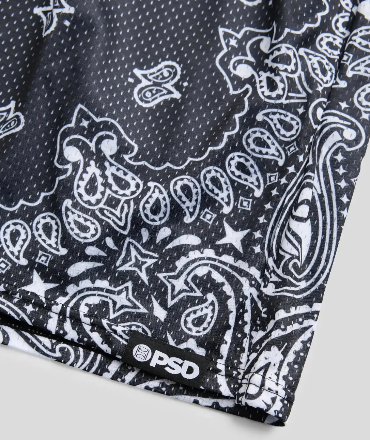 Black Bandana Active Short