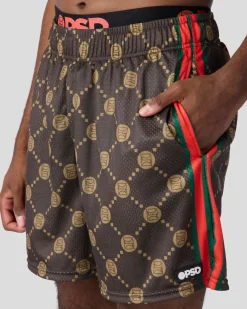 Emblem Lux Brown Active Short