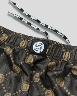 Emblem Lux Brown Active Short