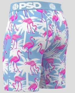 Flamingo Palm Sky