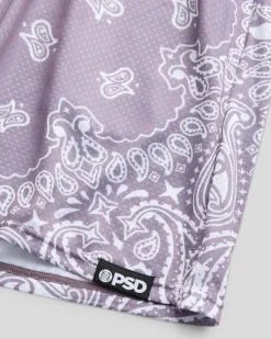 Mauve Bandana Active Short