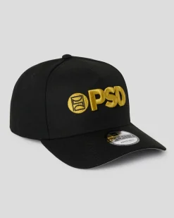 New Era x PSD Logo Hat Black/Gold