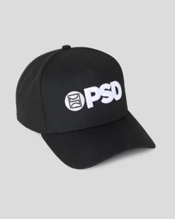 New Era x PSD Logo Hat Black