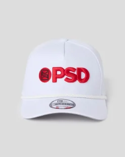 New Era x PSD Logo Hat White/Red