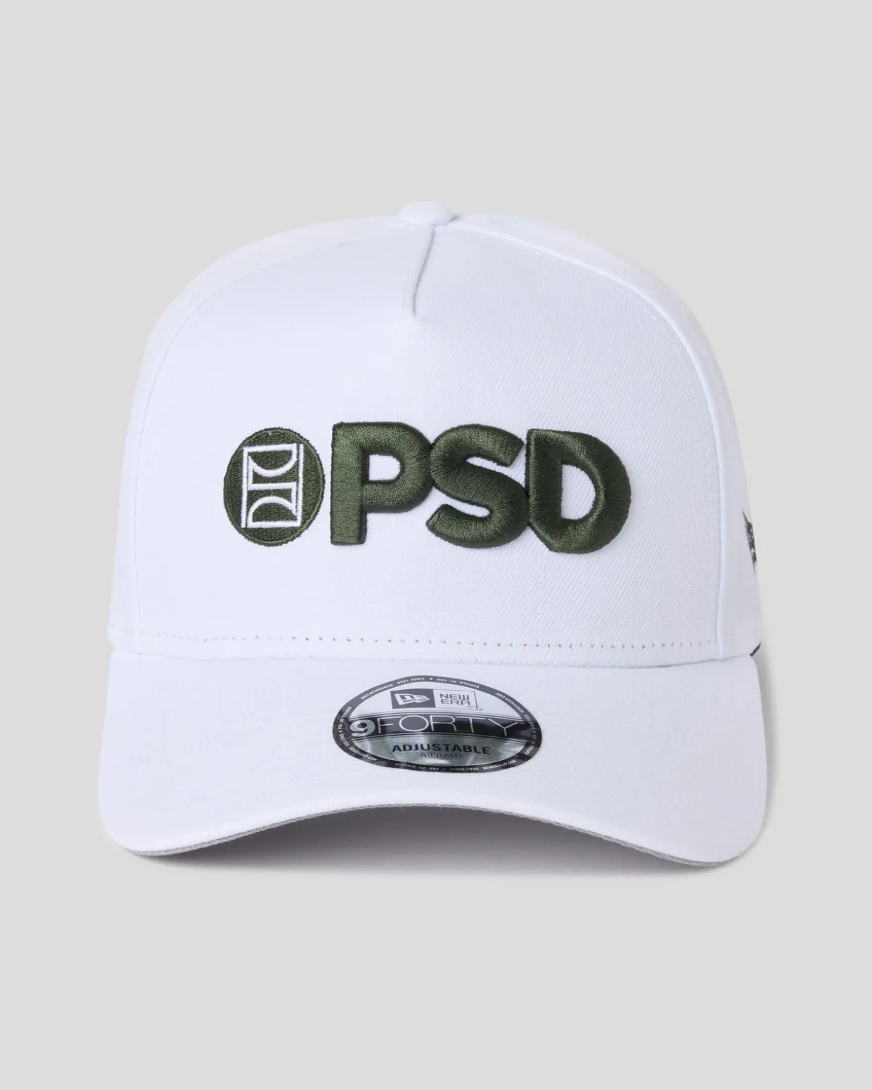 New Era x PSD Logo Hat White/Green