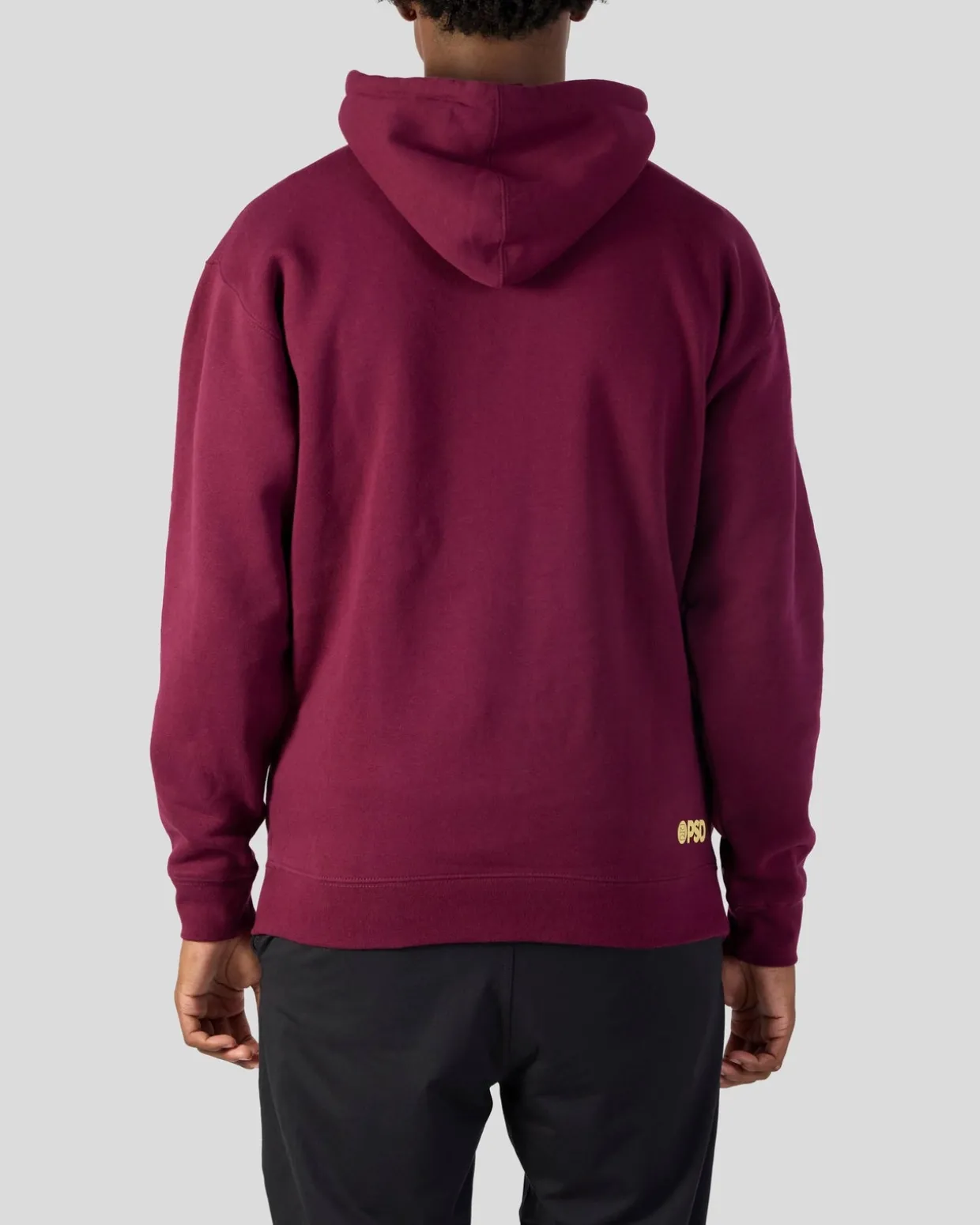 PSD Maroon Hoodie
