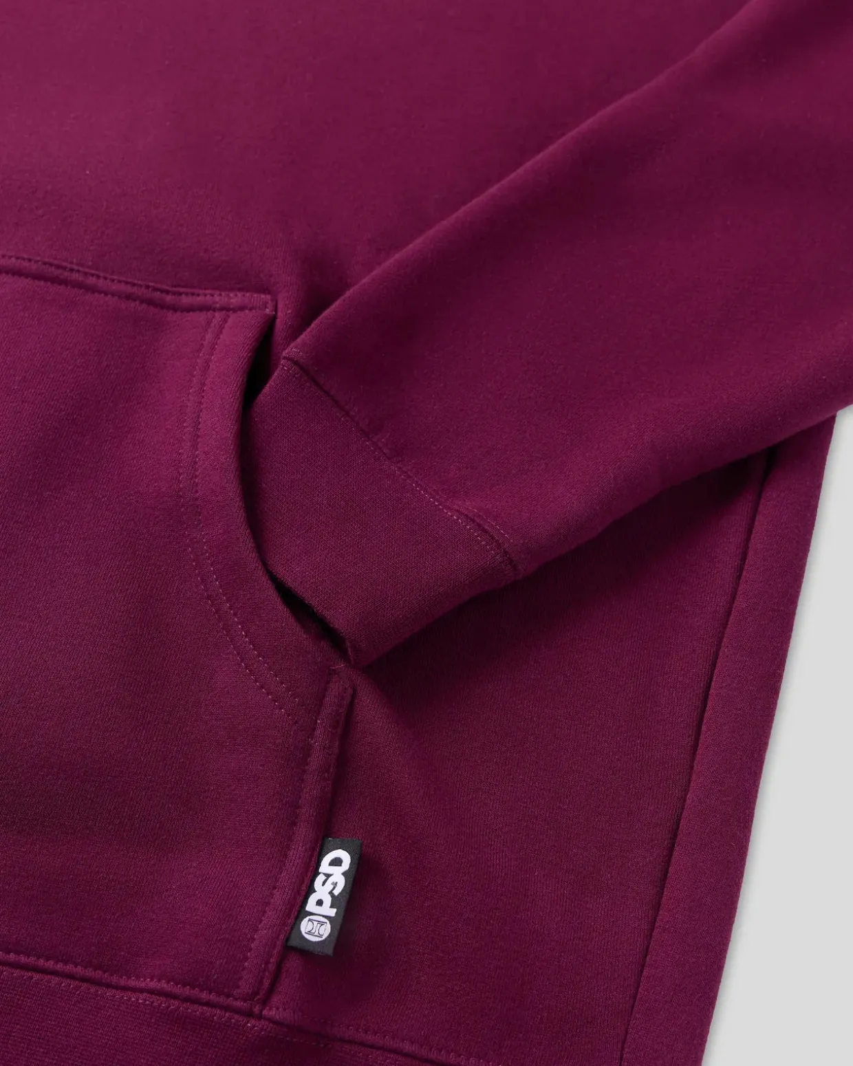 PSD Maroon Hoodie